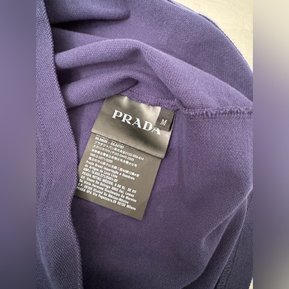 Men’s Prada Polo - Navy - Size Medium M - Picture 4 of 4
